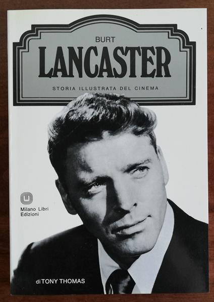 Burt Lancaster - Tony Thomas - copertina