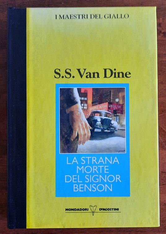 La strana morte del signor Benson - S.S. Van Dine - copertina