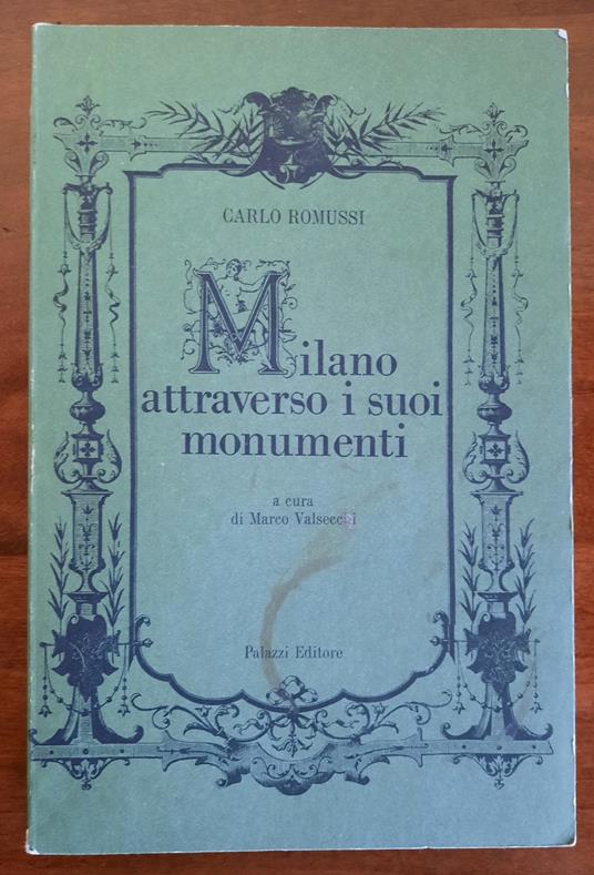 Milano attraverso i suoi monumenti - copertina