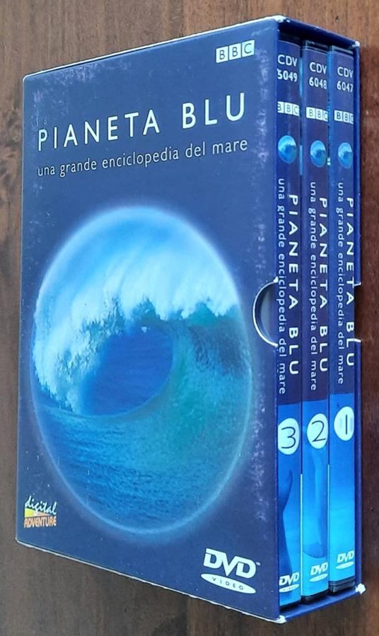 3 DVD - Pianeta blu. Una grande enciclopedia del mare - copertina