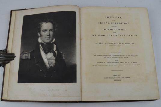 Journal of a second expedition into the interior of Africa, from the bight of Benim to Soccatoo... To which is added the journal of Richard Lander from Kano to the sea-coast, partly by a more eastern route… - copertina