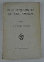 Index Etymologicus Dictionis Homericae