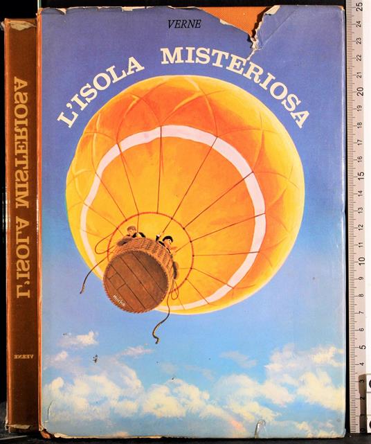 L' Isola Misteriosa - Jules Verne - copertina