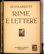 Rime e lettere