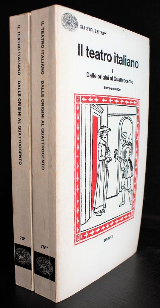 Il teatro italiano. 2 Volumi - Emilio Faccioli - copertina