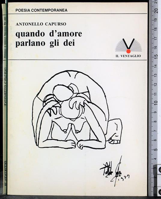 Quando d'amore parlano gli dei - Antonello Capurso - copertina