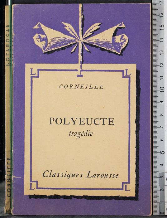 Polyeucte. Tragedie - Pierre Corneille - copertina