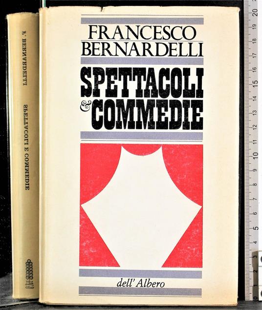 Spettacoli & Commedie - Francesco Bernardelli - copertina