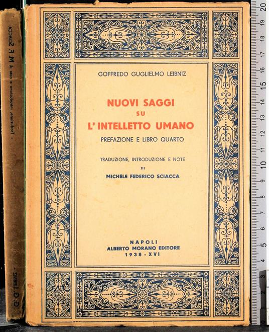 Nuovi saggi su l'intelletto umano. Libro quarto - Gottfried W. Leibniz - copertina