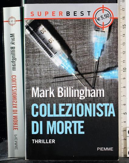 Collezionista di morte - Mark Billingham - copertina
