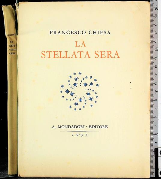 stellata sera - Francesco Chiesa - copertina