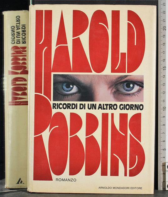 Ricordi di un altro giorno - Harold Robbins - copertina