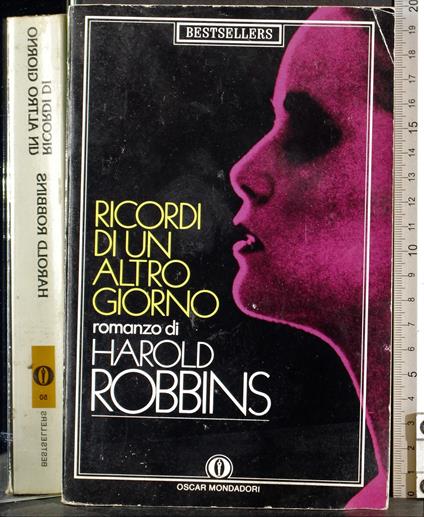 Ricordi di un altro giorno - Harold Robbins - copertina