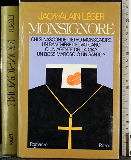 Monsignore - Jack-Alain Léger - copertina