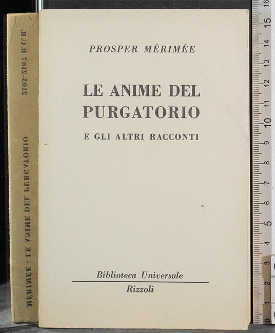 Le anime del purgatorio - Prosper Mérimée - copertina