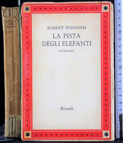 pista degli elefanti - Robert Standish - copertina