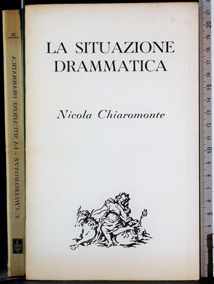 situazione drammatica - Nicola Chiaromonte - copertina