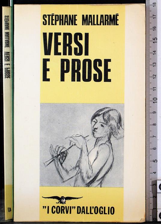 Versi e prose - Stéphane Mallarmé - copertina