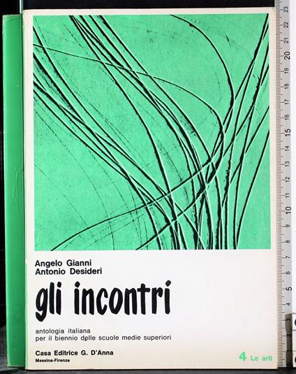 Gli incontri 4. Le arti - copertina