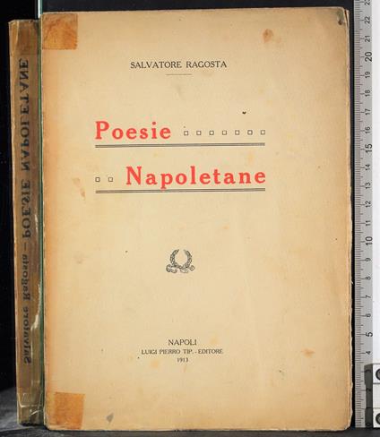 Poesie Napoletane - Salvatore Crasta - copertina