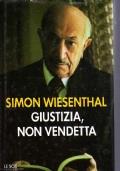 Giustizia, Non Vendetta - Simon Wiesenthal - copertina