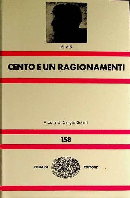 Cento e un ragionamenti - Alain - copertina