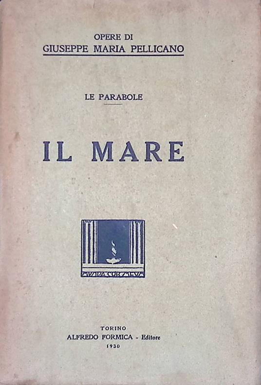 Il mare - copertina