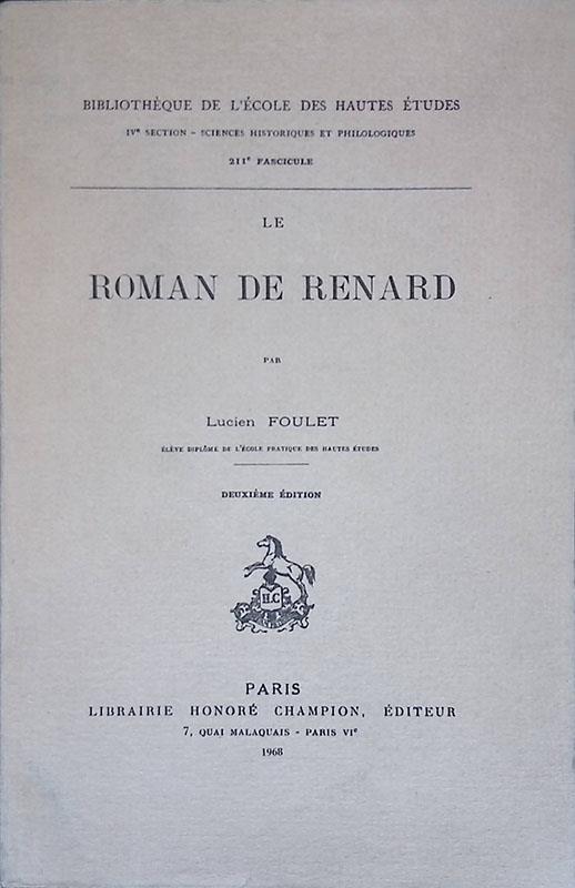 Le roman de Renard - copertina