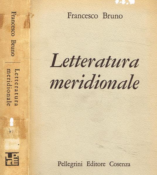 Letteratura meridionale - Francesco Bruno - copertina