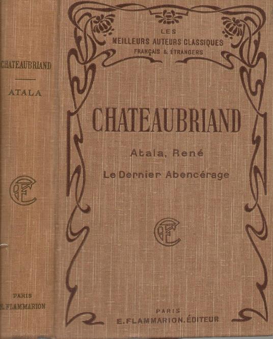 Atala - François-René de Chateaubriand - copertina