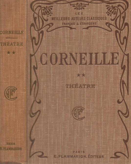 Théatre-Tome II - Pierre Corneille - copertina