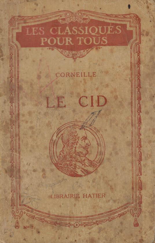 Le cid - Pierre Corneille - copertina