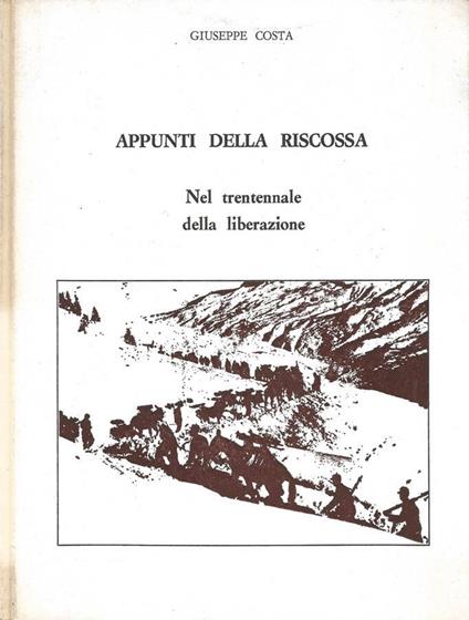 Appunti della riscossa - Giuseppe Costa - copertina