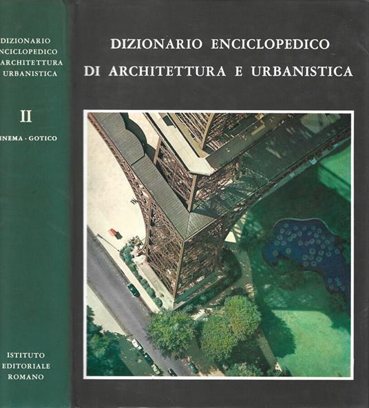 Dizionario Enciclopedico di Architettura e Urbanistica - Paolo Portoghesi - copertina