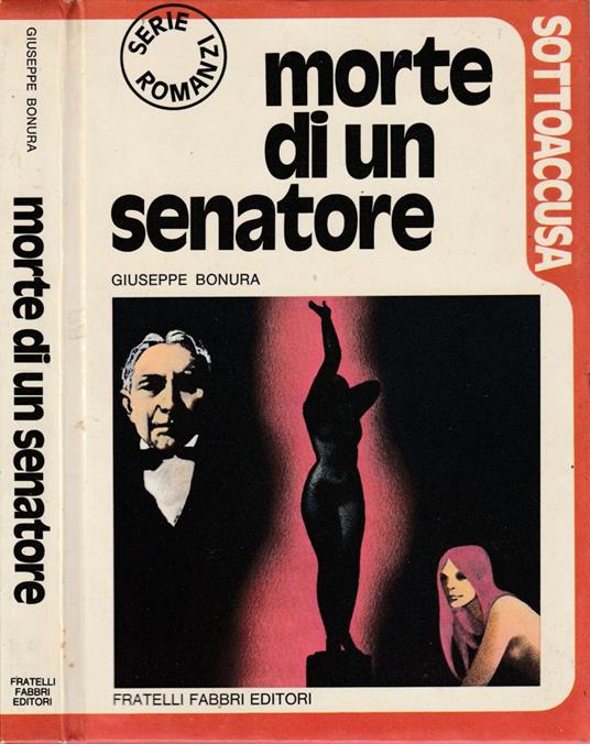 Morte di un senatore - Giuseppe Bonura - copertina