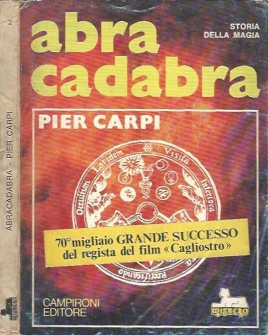 Abra cadabra - Pier Carpi - copertina