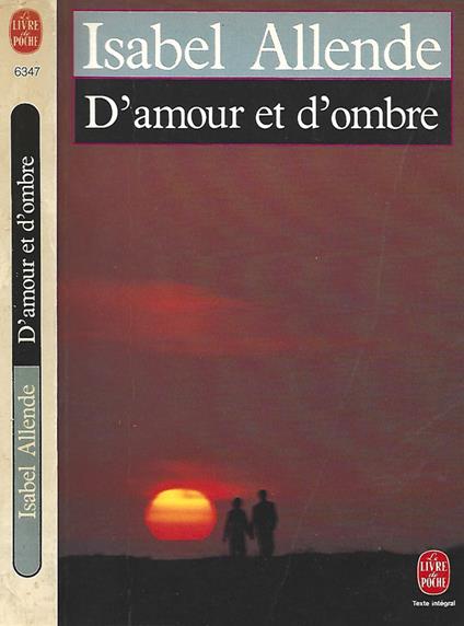 D'amour et d'ombre - Isabel Allende - copertina