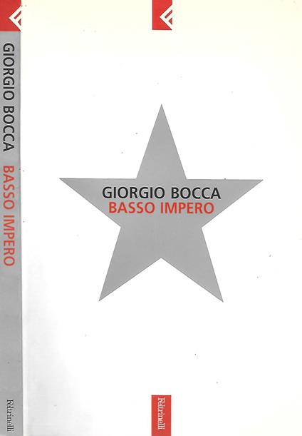 Basso impero - Giorgio Bocca - copertina