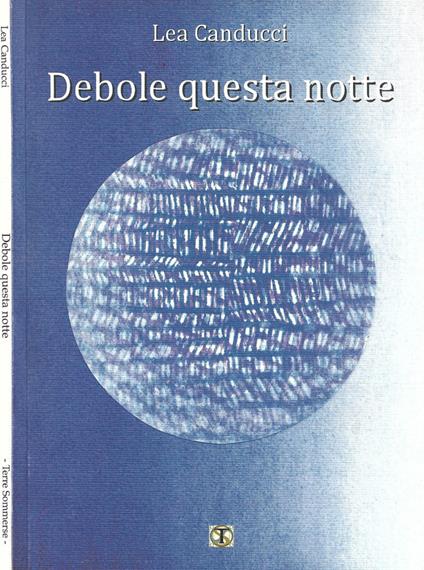 Debole questa notte - Lea Canducci - copertina