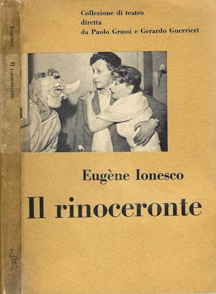 Il rinoceronte - Eugène Ionesco - copertina