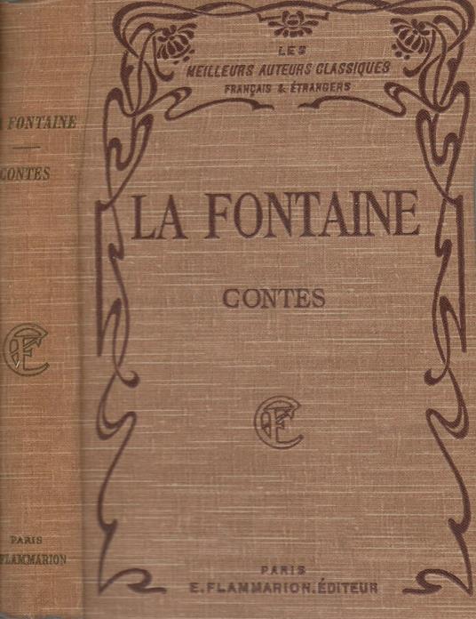 Contes - Jean de La Fontaine - copertina