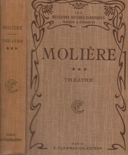 Theatre completb de Moliere-Tome III - Molière - copertina