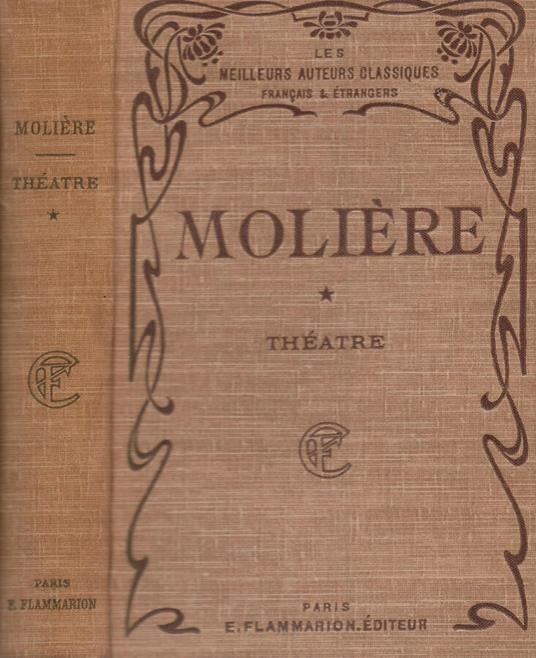 Theatre- Tome I - Molière - copertina