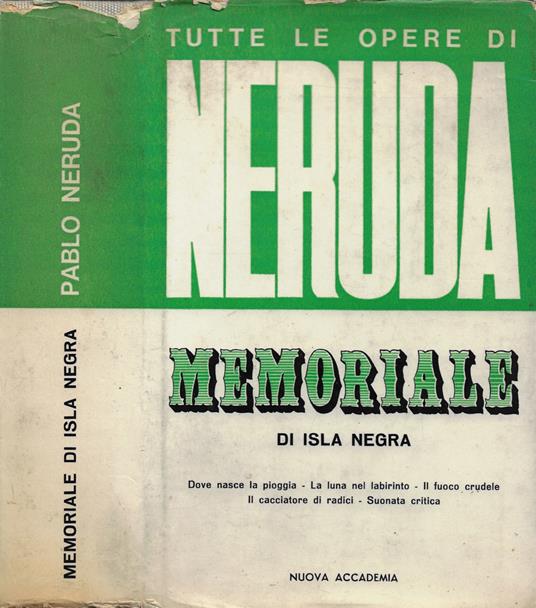 Memoriale di Isla Negra - Pablo Neruda - copertina