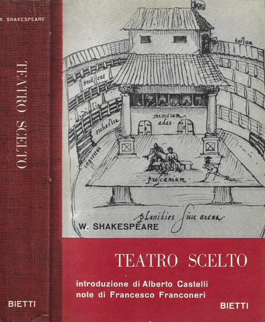 Teatro scelto - William Shakespeare - copertina