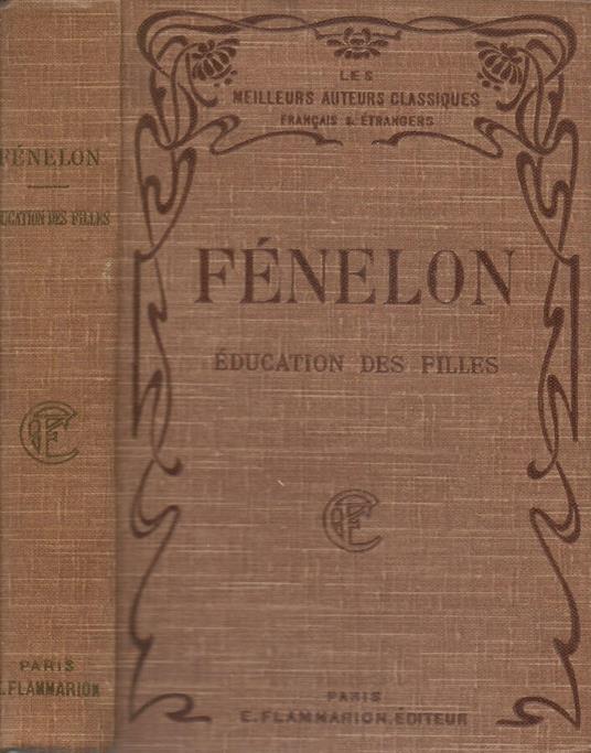 Education des filles - François Fénelon - copertina