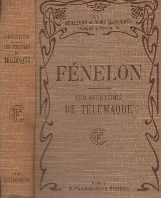 Les aventures de Télémaque - François Fénelon - copertina