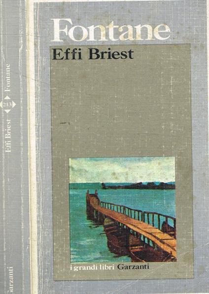 Effi Briest - Theodor Fontane - copertina