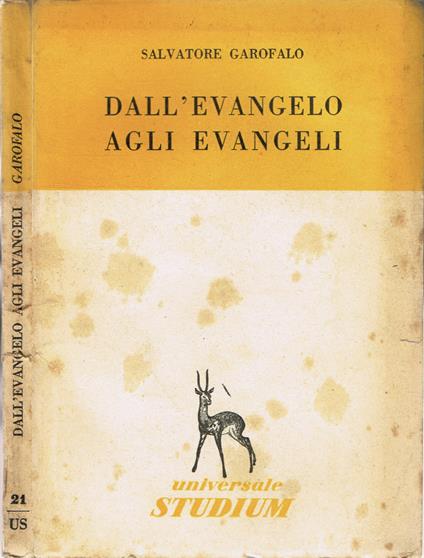 Dall'Evangelo agli Evangeli - Salvatore Garofalo - copertina