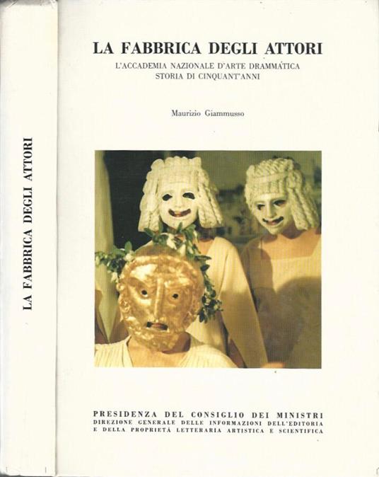 La fabbrica degli attori - Maurizio Giammusso - copertina